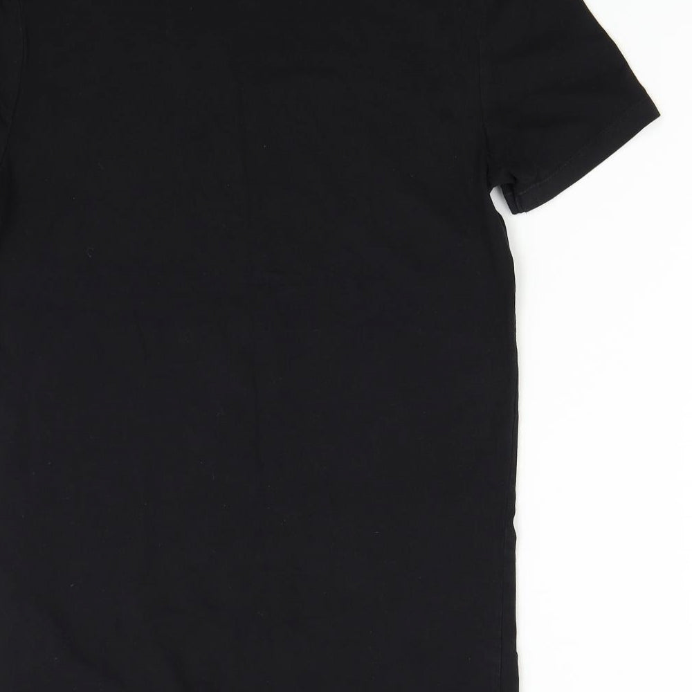 ASOS Womens Black   Basic T-Shirt Size L  - BRNX