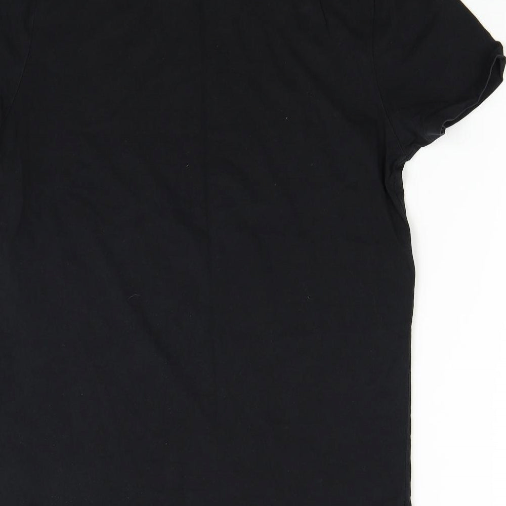 ASOS Mens Black    T-Shirt Size L  - MMXIX
