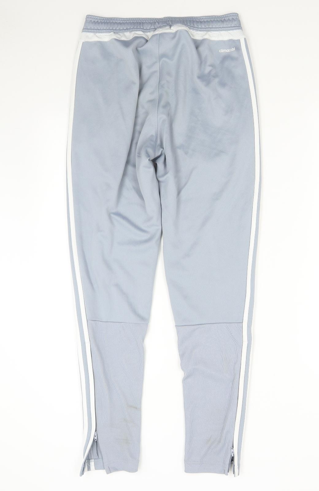 adidas Mens Grey   Sweatpants Trousers Size S L30 in