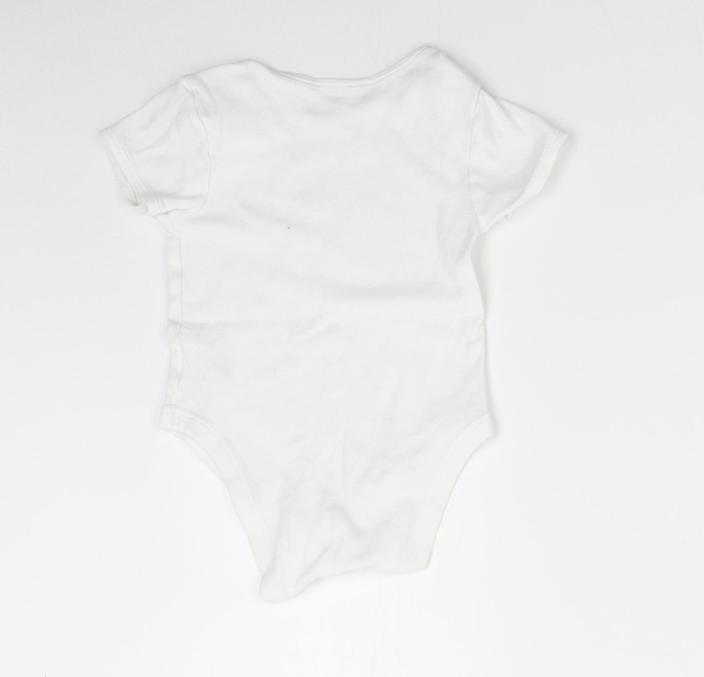 Primark Baby White   Babygrow One-Piece Size 24 Months  - Hello!
