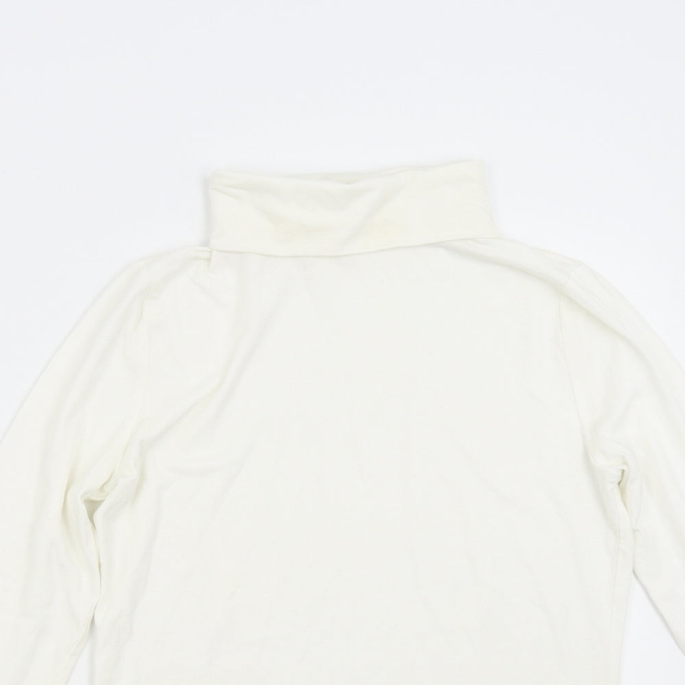 TU Womens White   Basic T-Shirt Size 10