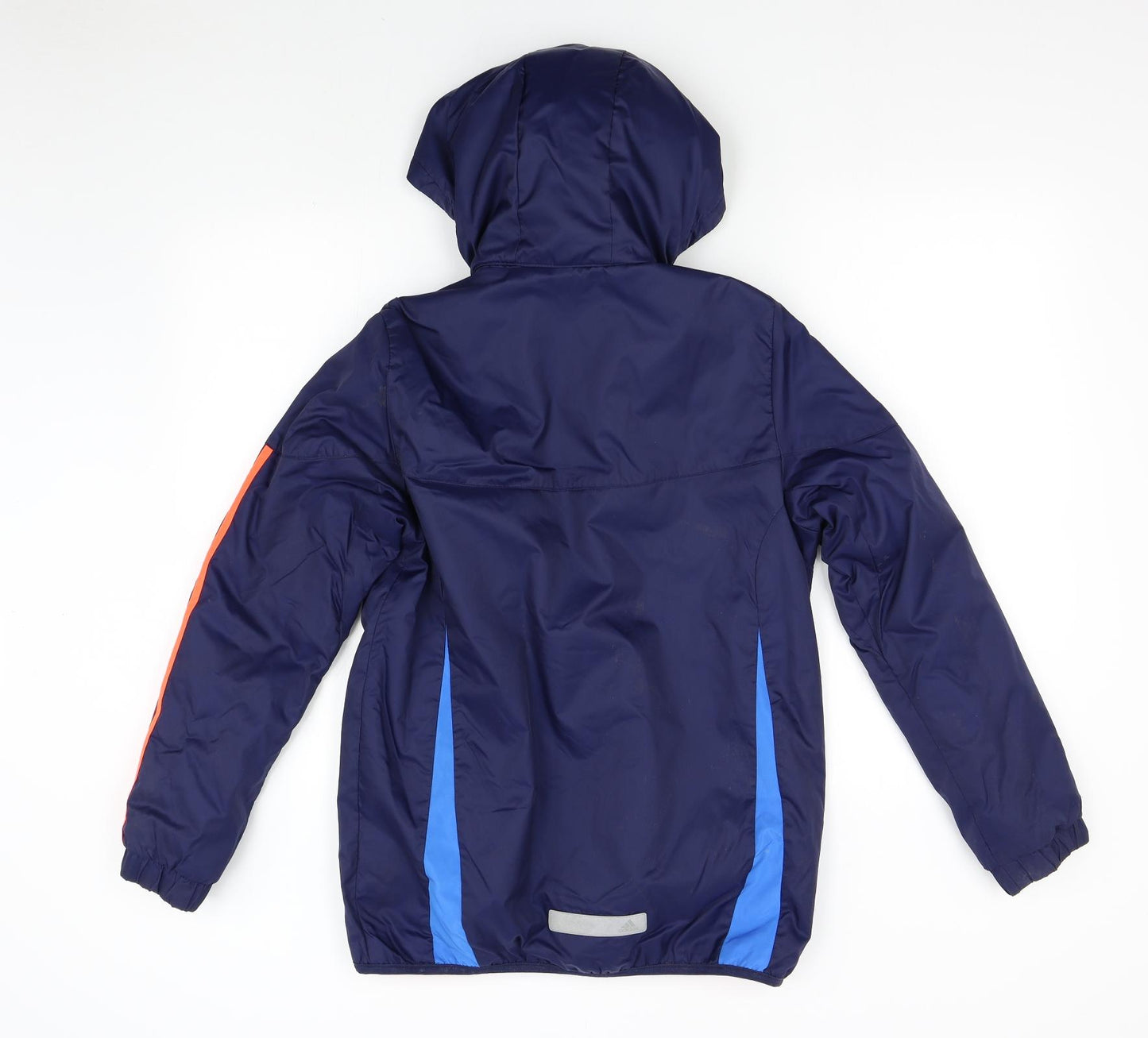 adidas Boys Blue   Overcoat Coat Size 13-14 Years