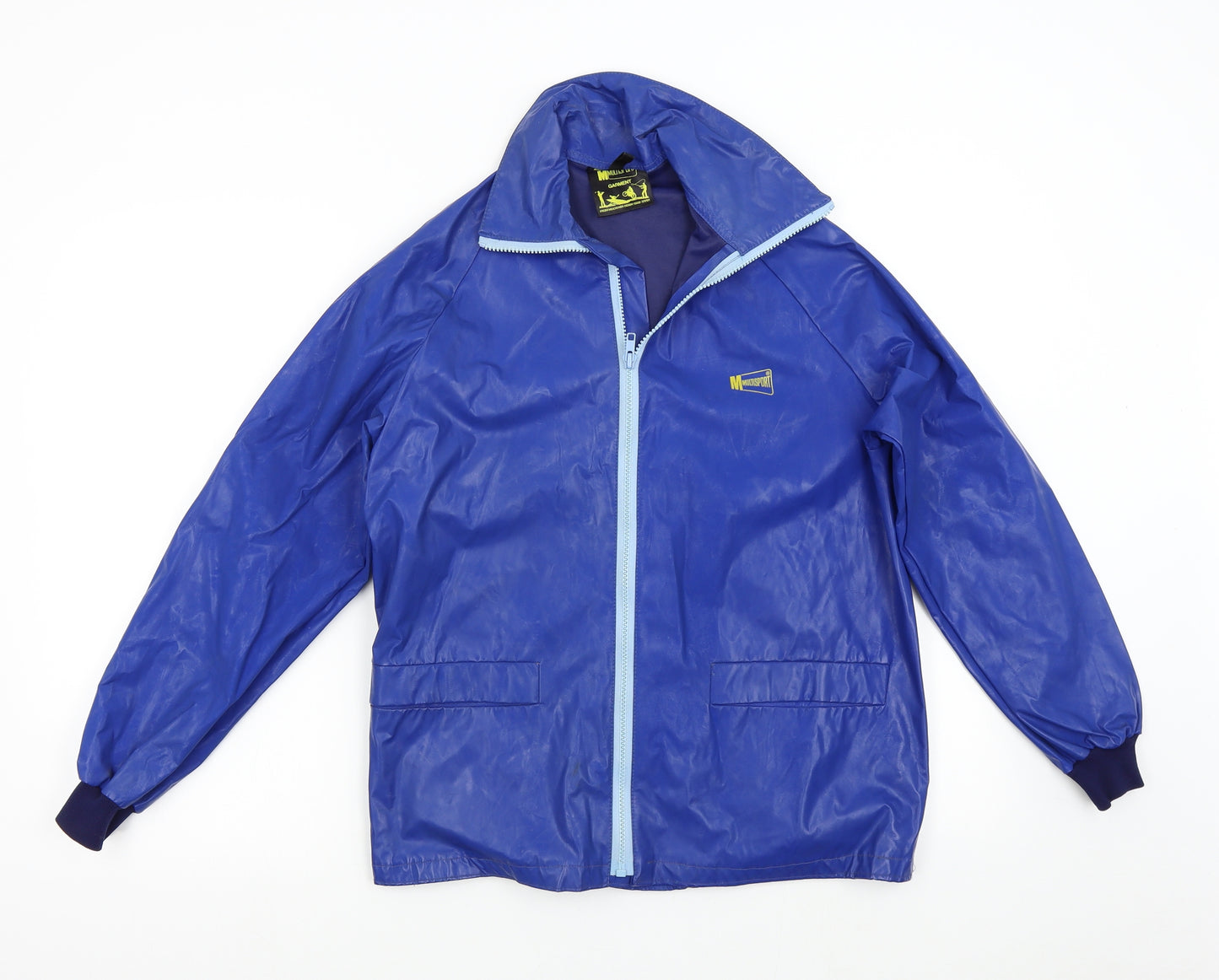 Multisport Mens Blue   Anorak Jacket Size S  - Oil Skin