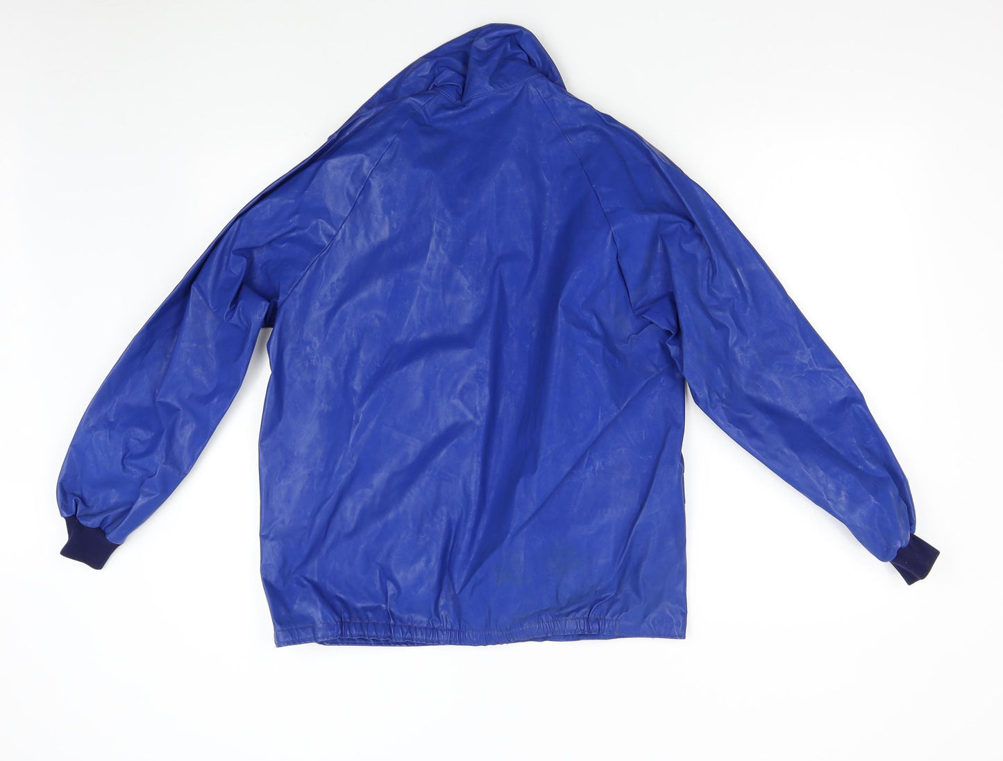 Multisport Mens Blue   Anorak Jacket Size S  - Oil Skin