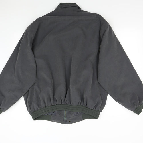 Hengdi Mens Green   Bomber Jacket Jacket Size L
