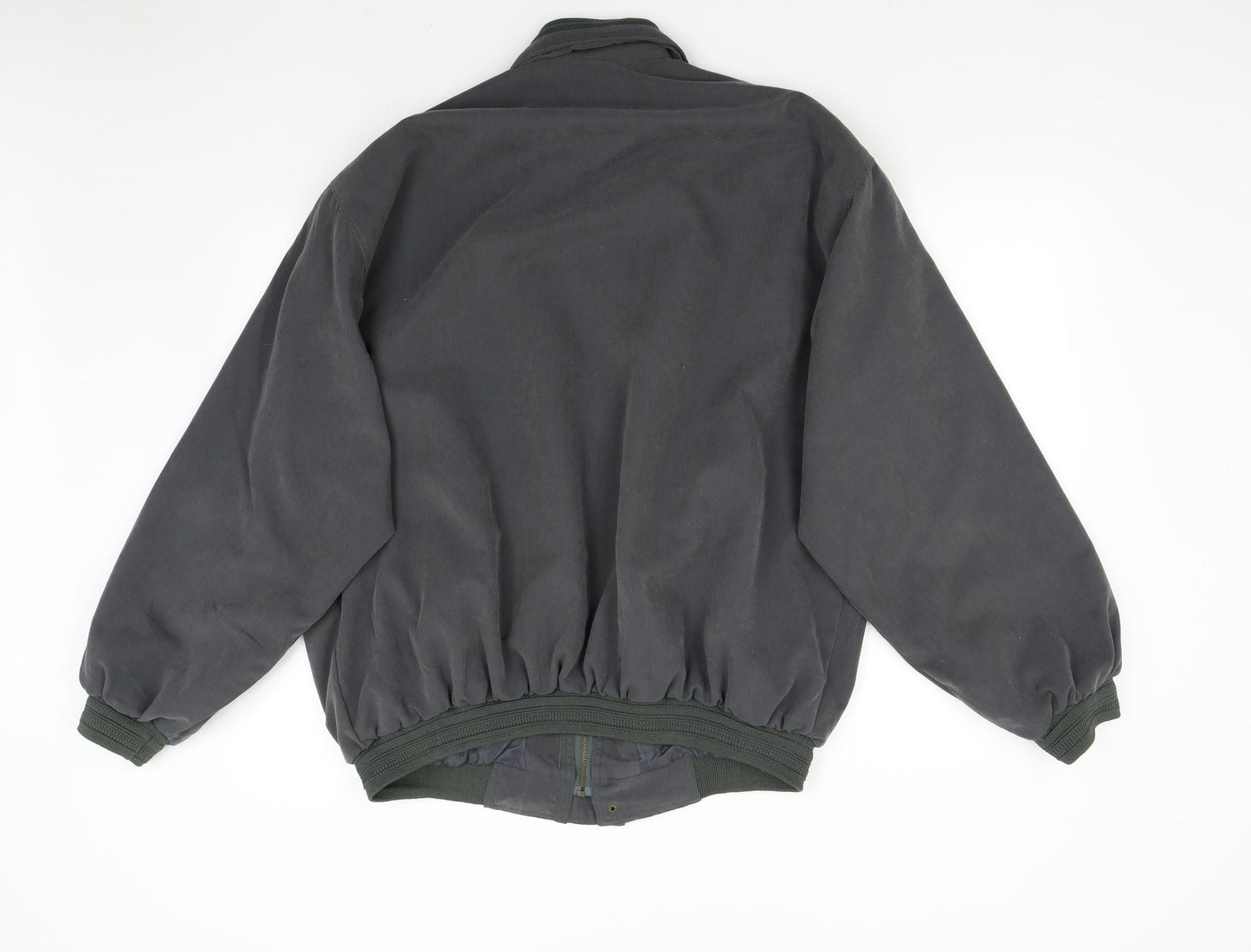 Hengdi Mens Green   Bomber Jacket Jacket Size L