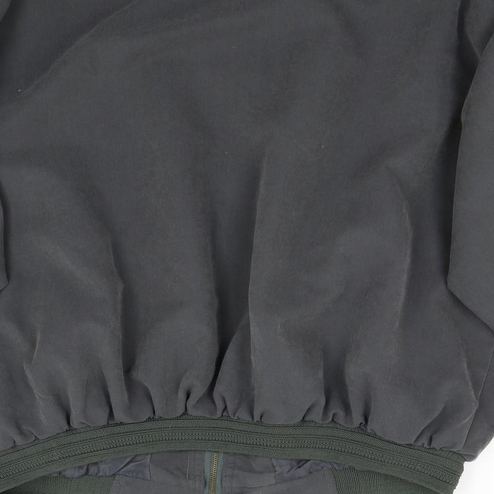 Hengdi Mens Green   Bomber Jacket Jacket Size L