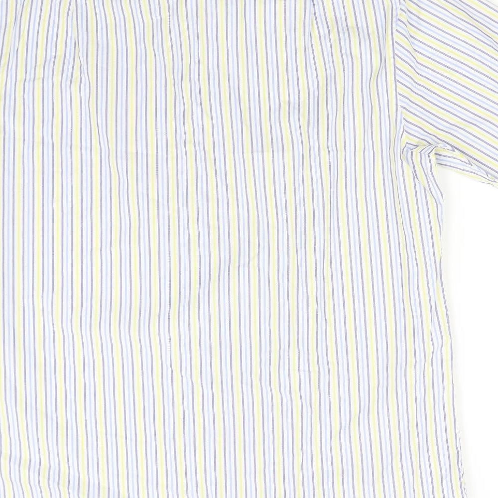Jack Reid Womens Multicoloured Striped  Basic Button-Up Size 16