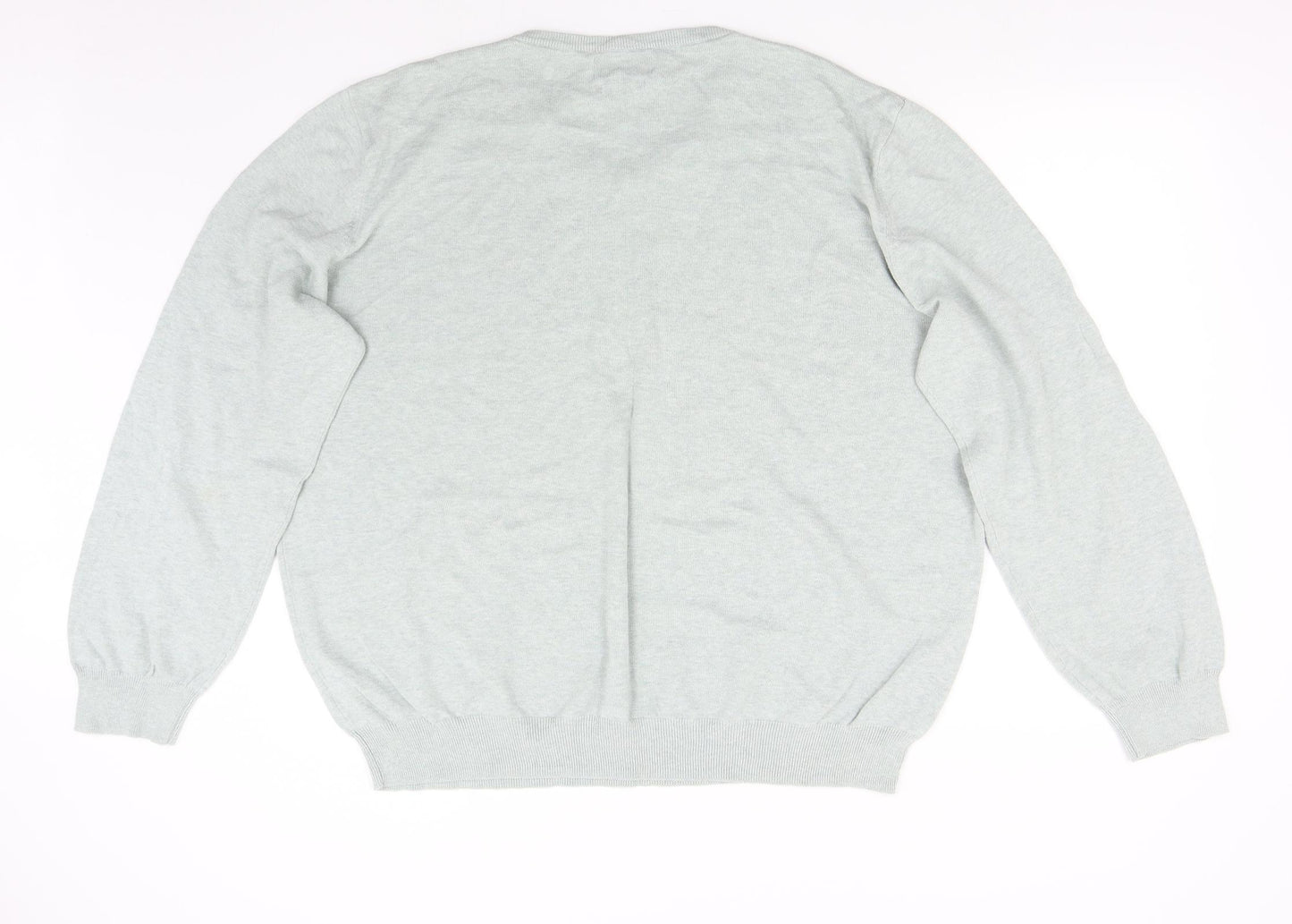 TU Mens Green  Knit Pullover Jumper Size 2XL