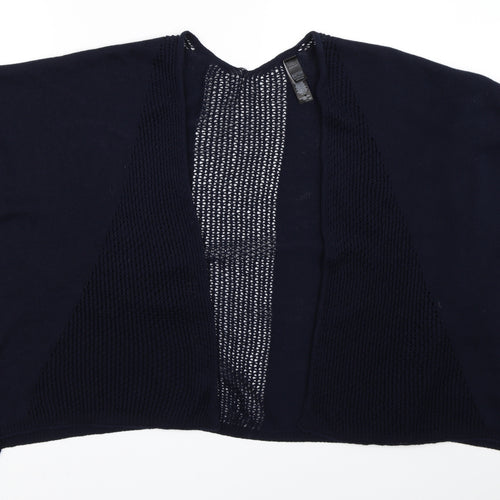 Marks and Spencer Womens Blue   Cape Jumper One Size