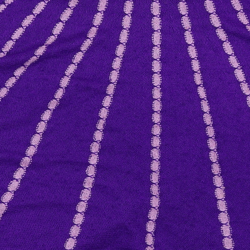 Preworn Womens Purple   Flare Skirt Size 29 in