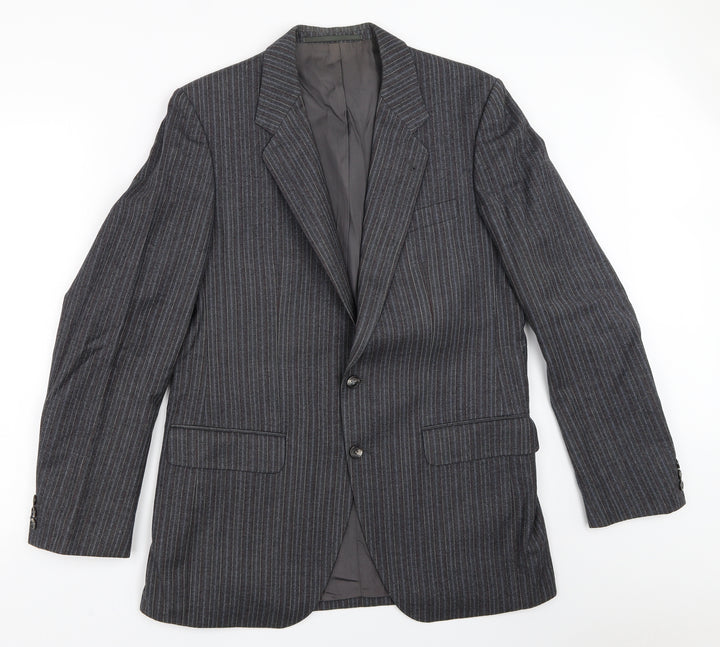 Billard Mens Grey Jacket Blazer Size 40