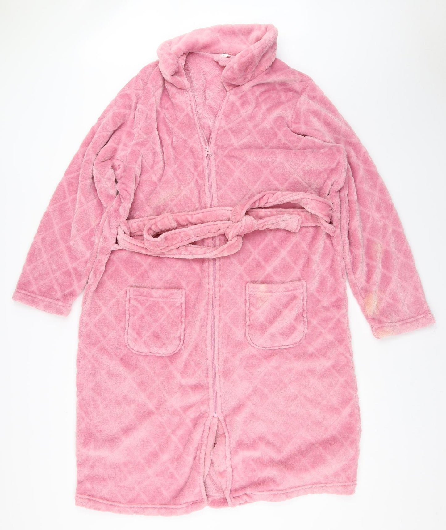 Bonmarché Womens Pink Solid  Top Robe Size 16