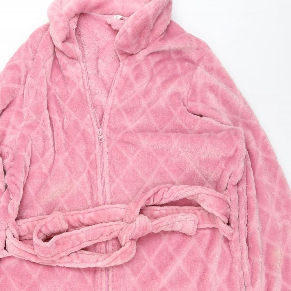 Bonmarché Womens Pink Solid  Top Robe Size 16