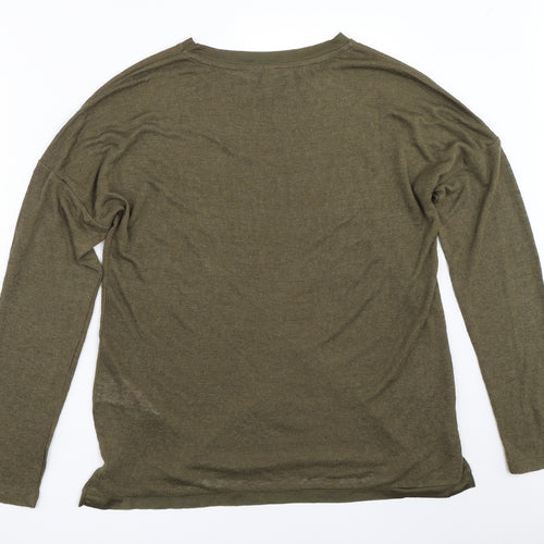 Only Womens Green   Pullover Jumper Size M