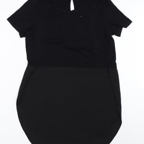 TU Womens Black   Basic Blouse Size 10