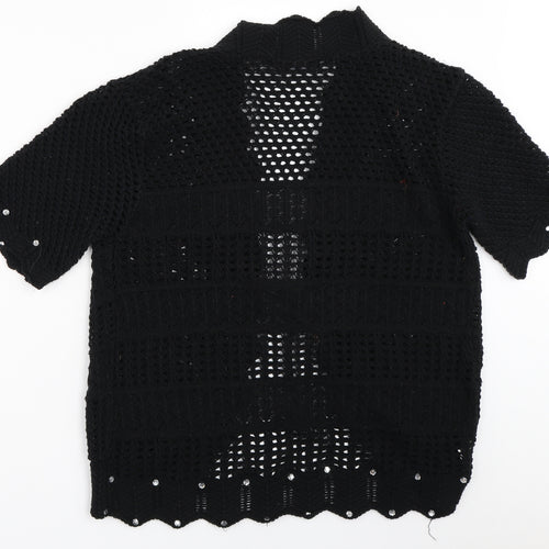 Whisper Womens Black   Cardigan Jumper Size M