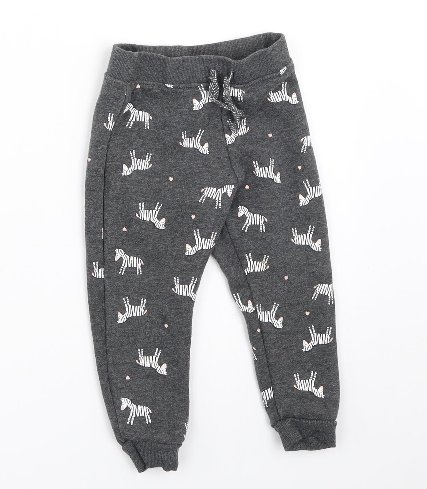 Primark Boys Grey   Jogger Trousers Size 12-18 Months