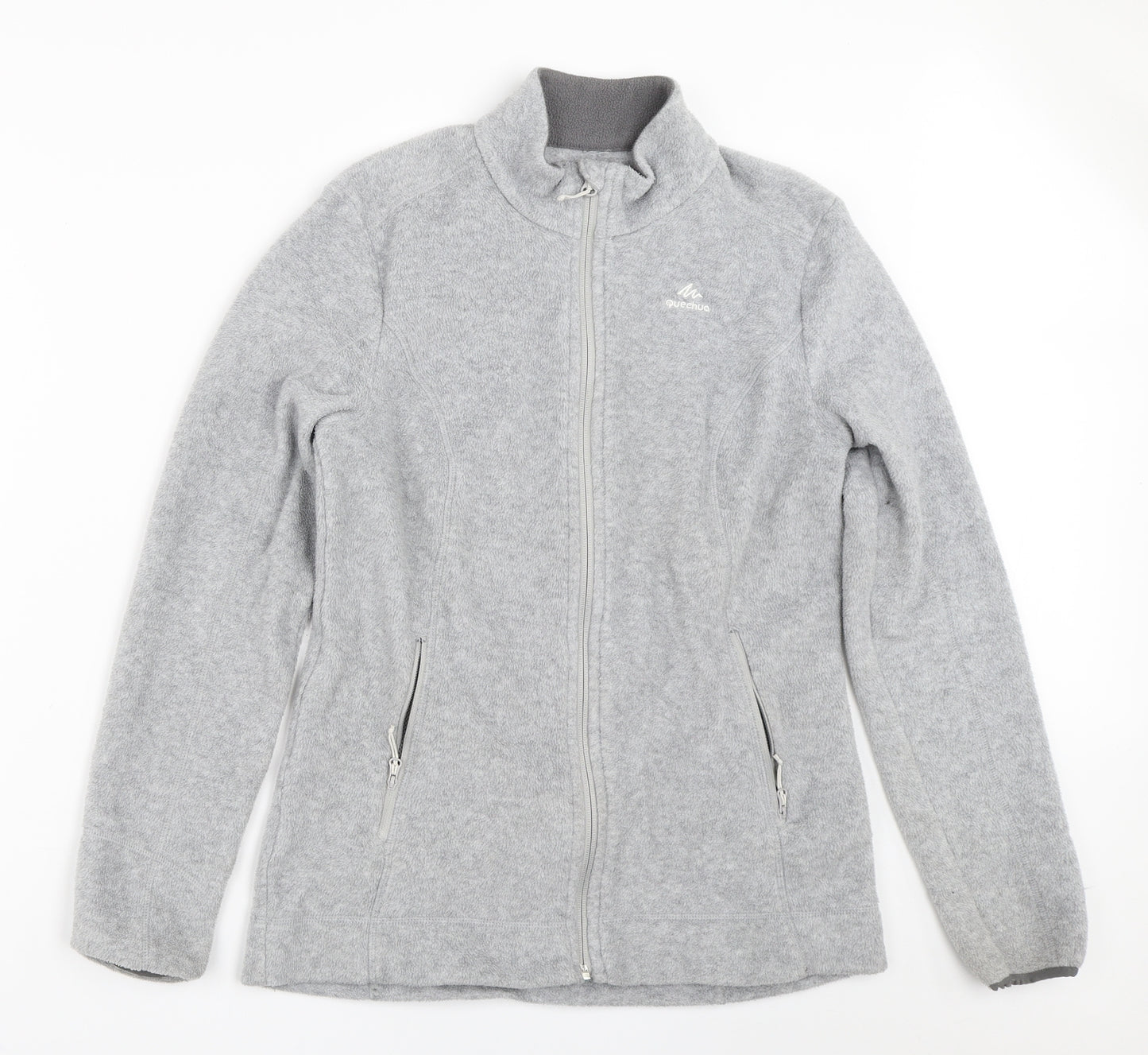 DECATHLON Womens Grey  Fleece Jacket  Size S