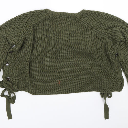Primark Womens Green   Pullover Jumper Size M