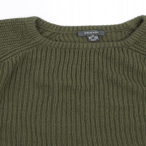 Primark Womens Green   Pullover Jumper Size M