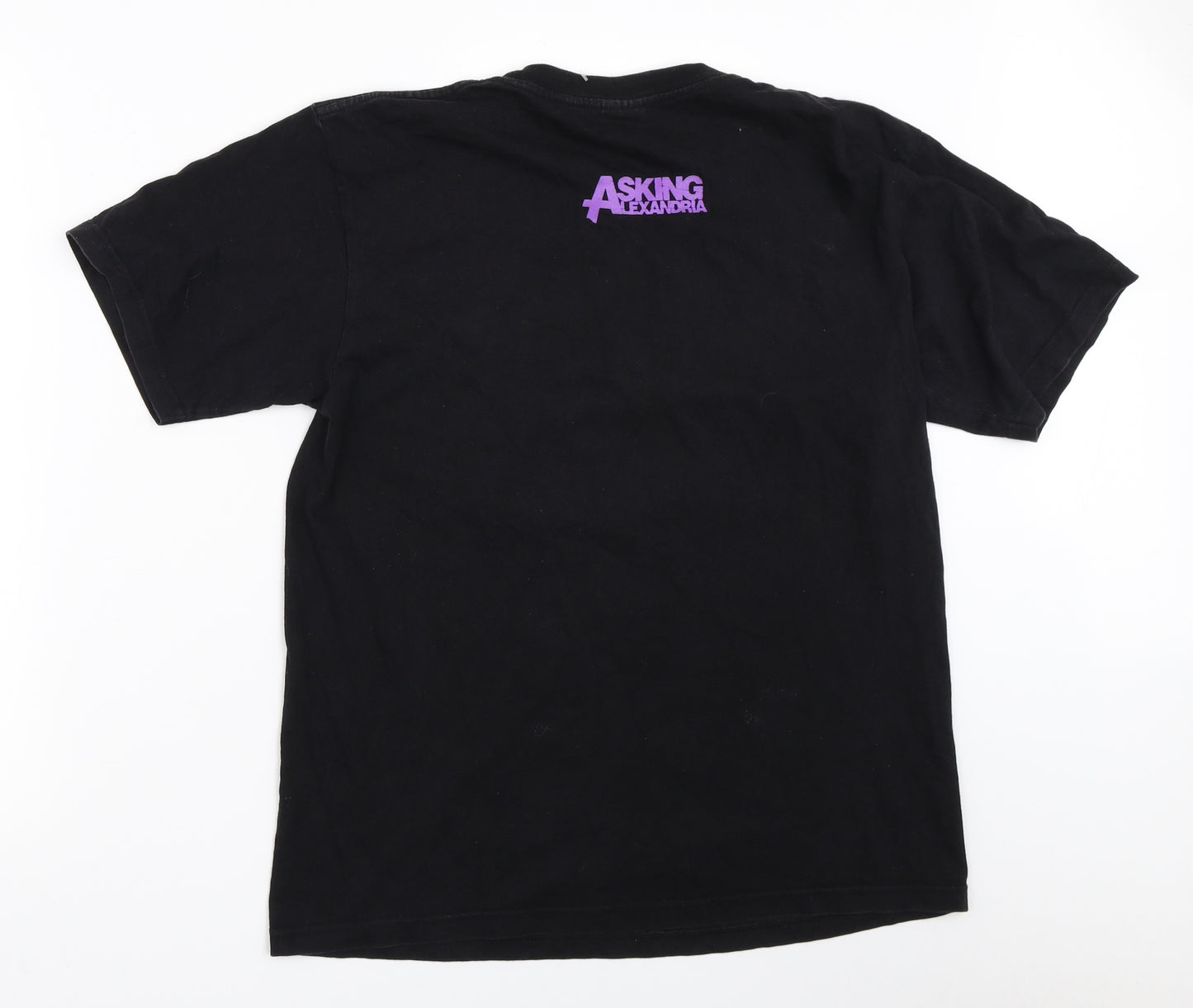 The GTS Mens Black    T-Shirt Size M  - Asking Alexandria