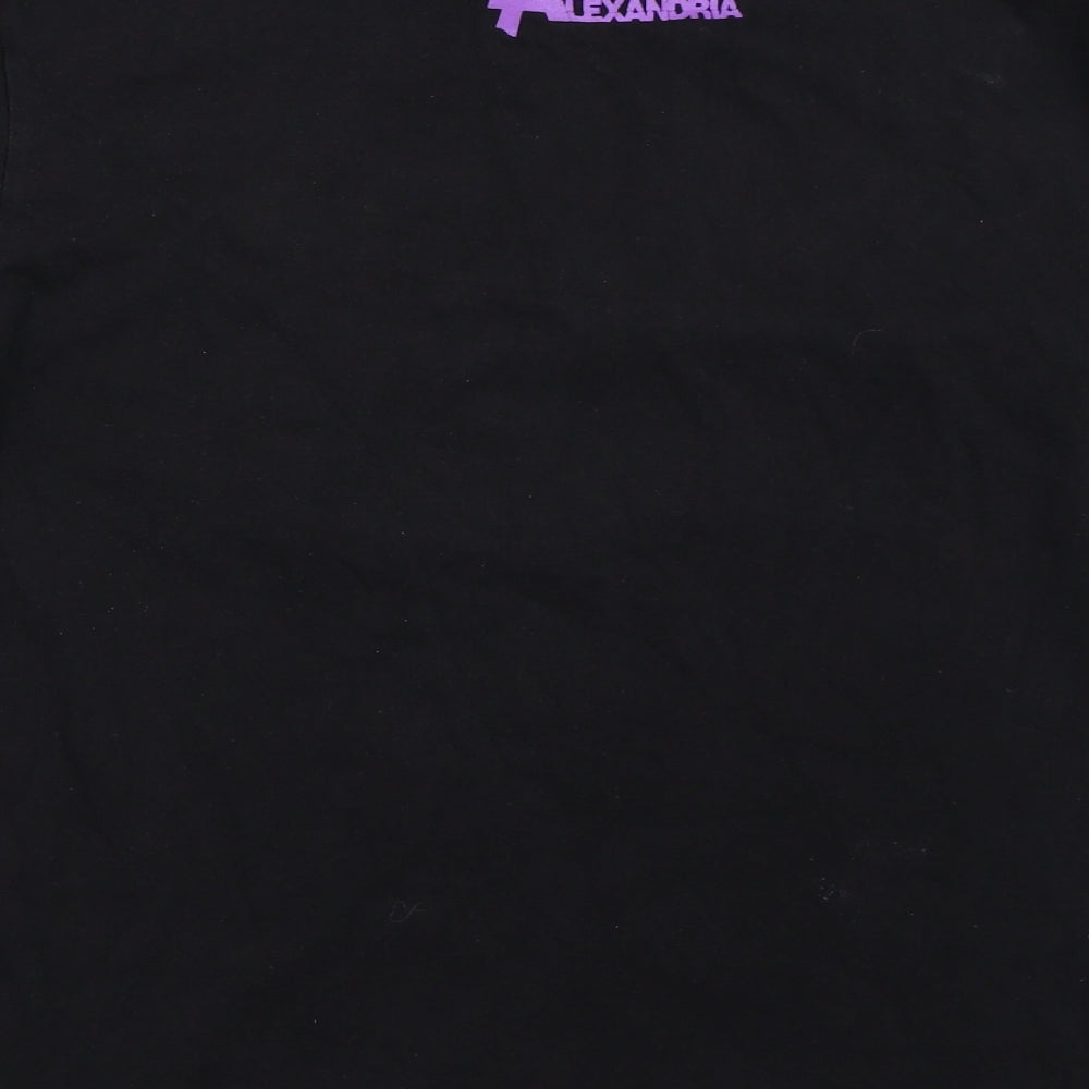 The GTS Mens Black    T-Shirt Size M  - Asking Alexandria