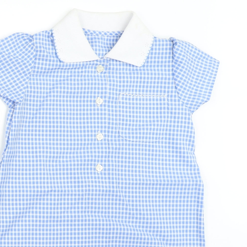 Mothercare Girls Blue   Shift  Size 3-4 Years  - school dress