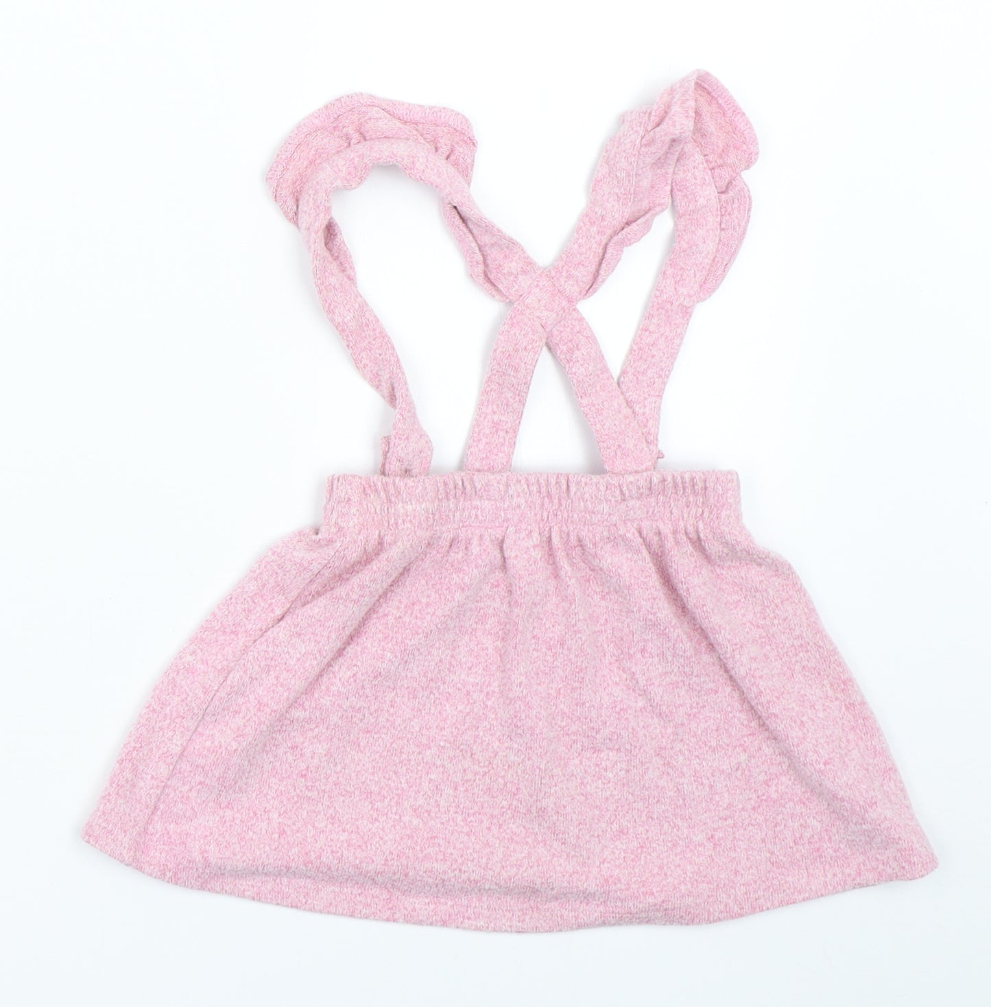 George Girls Pink   Pinafore/Dungaree Dress  Size 12-18 Months