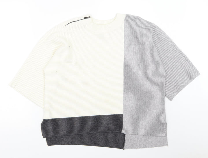 River Island Womens Grey   Pullover Jumper Size S
