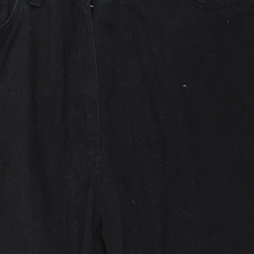 Damart Womens Black   Cropped Jeans Size 22 L21 in