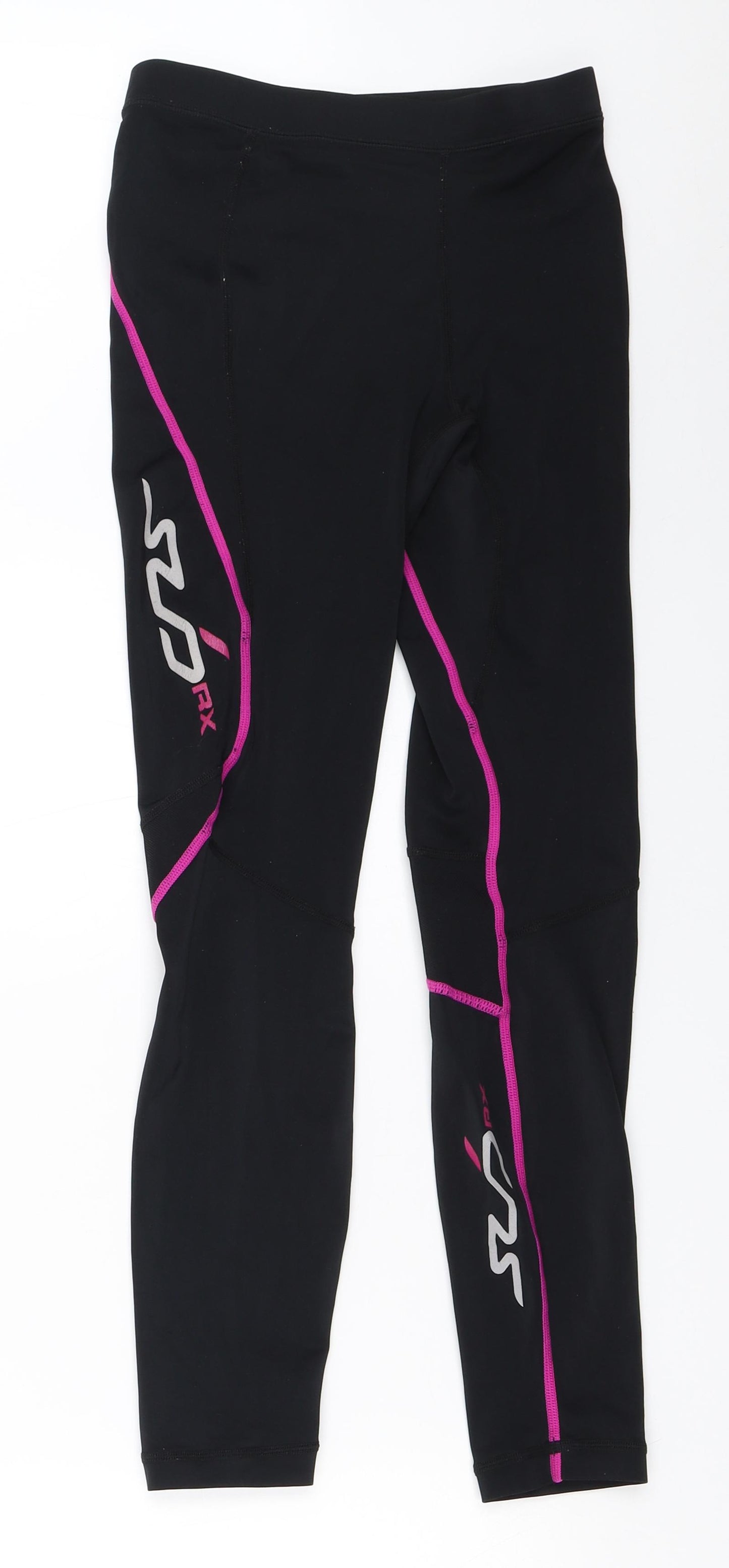 Preworn Womens Black   Capri Leggings Size L L25.5 in