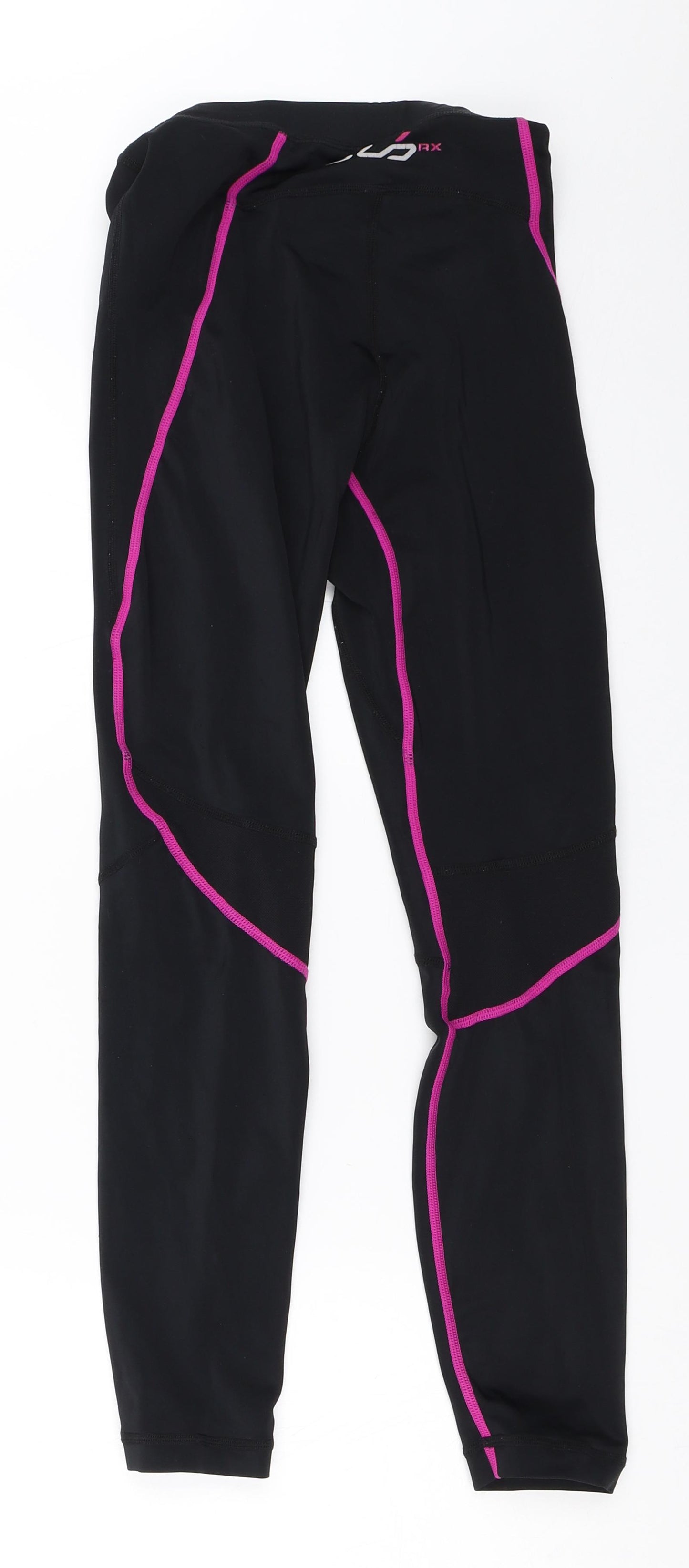 Preworn Womens Black   Capri Leggings Size L L25.5 in