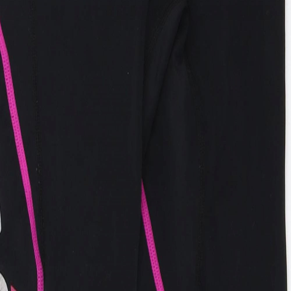 Preworn Womens Black   Capri Leggings Size L L25.5 in