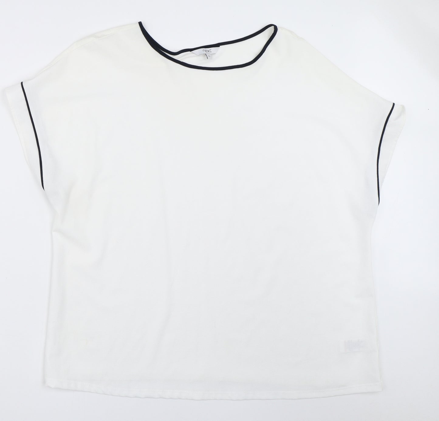 NEXT Womens White   Basic T-Shirt Size 22