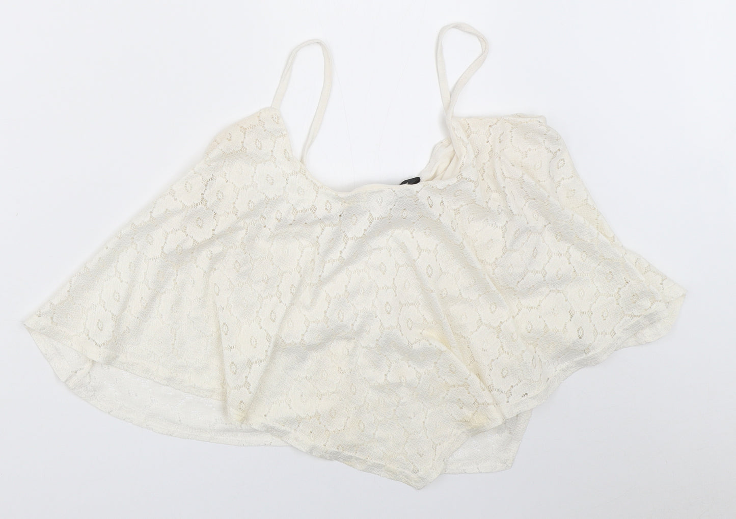 New Look Womens Ivory   Camisole Blouse Size 14