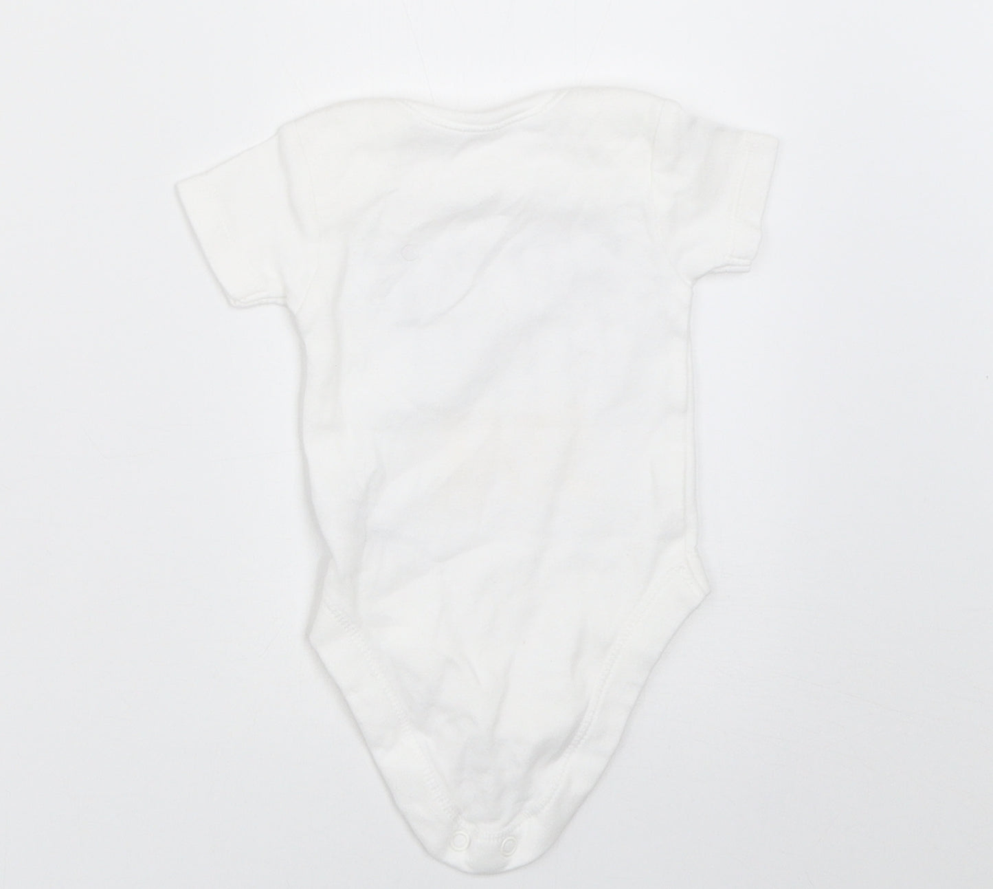 George Baby White   Babygrow One-Piece Size 0-3 Months