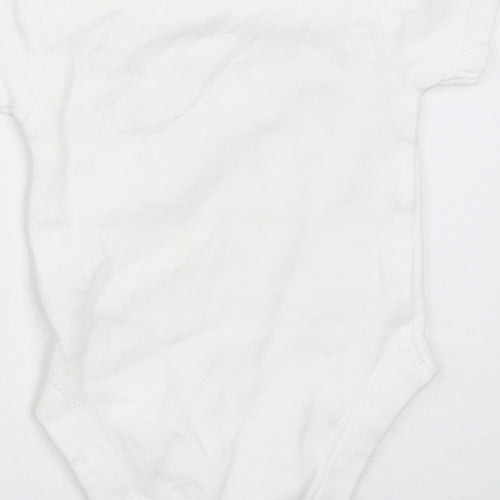 George Baby White   Babygrow One-Piece Size 0-3 Months