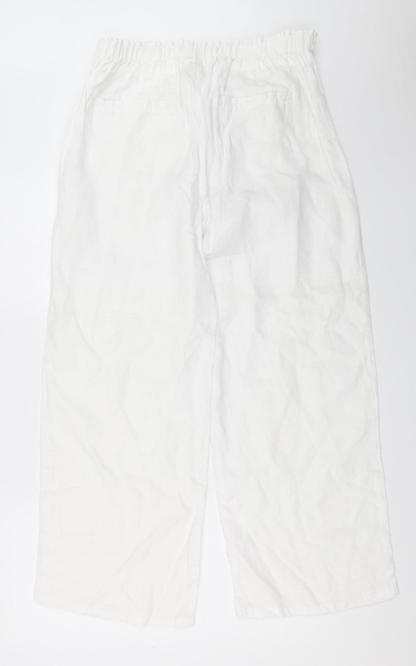 Cotton Traders Womens White   Trousers  Size 16 L28 in