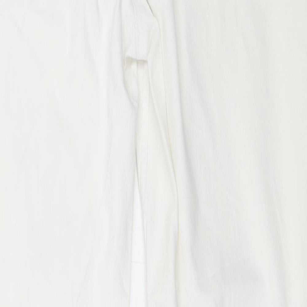 TU Womens White   Skinny Jeans Size 12 L30.5 in