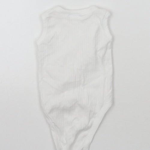 Zara Baby White   Babygrow One-Piece Size 0-3 Months