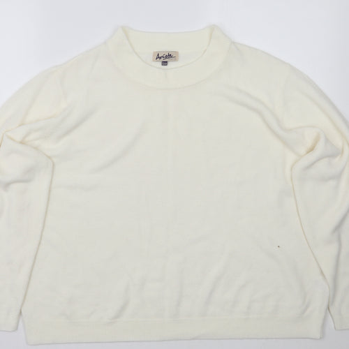Arista Womens Ivory   Pullover Jumper Size 20