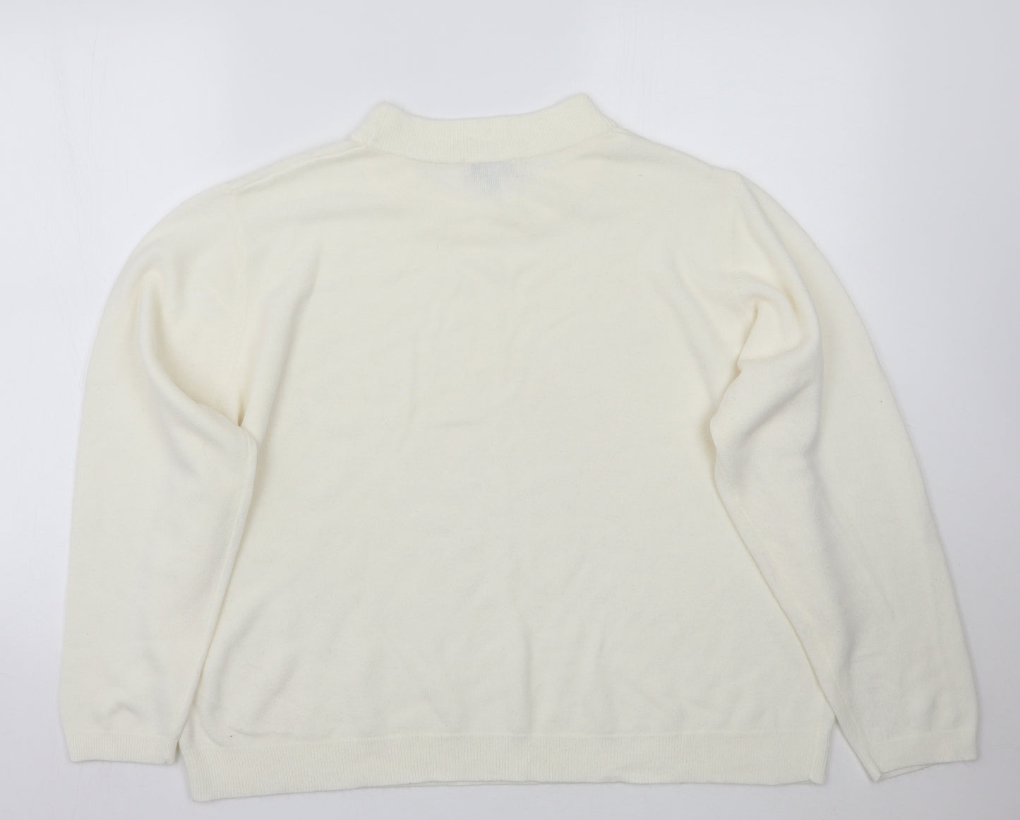 Arista Womens Ivory   Pullover Jumper Size 20