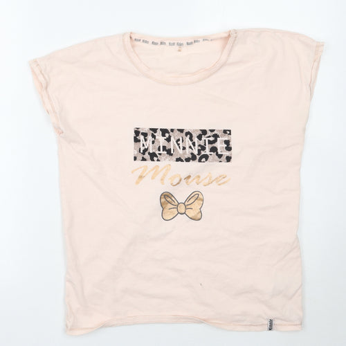 George Womens Pink   Basic T-Shirt Size 10