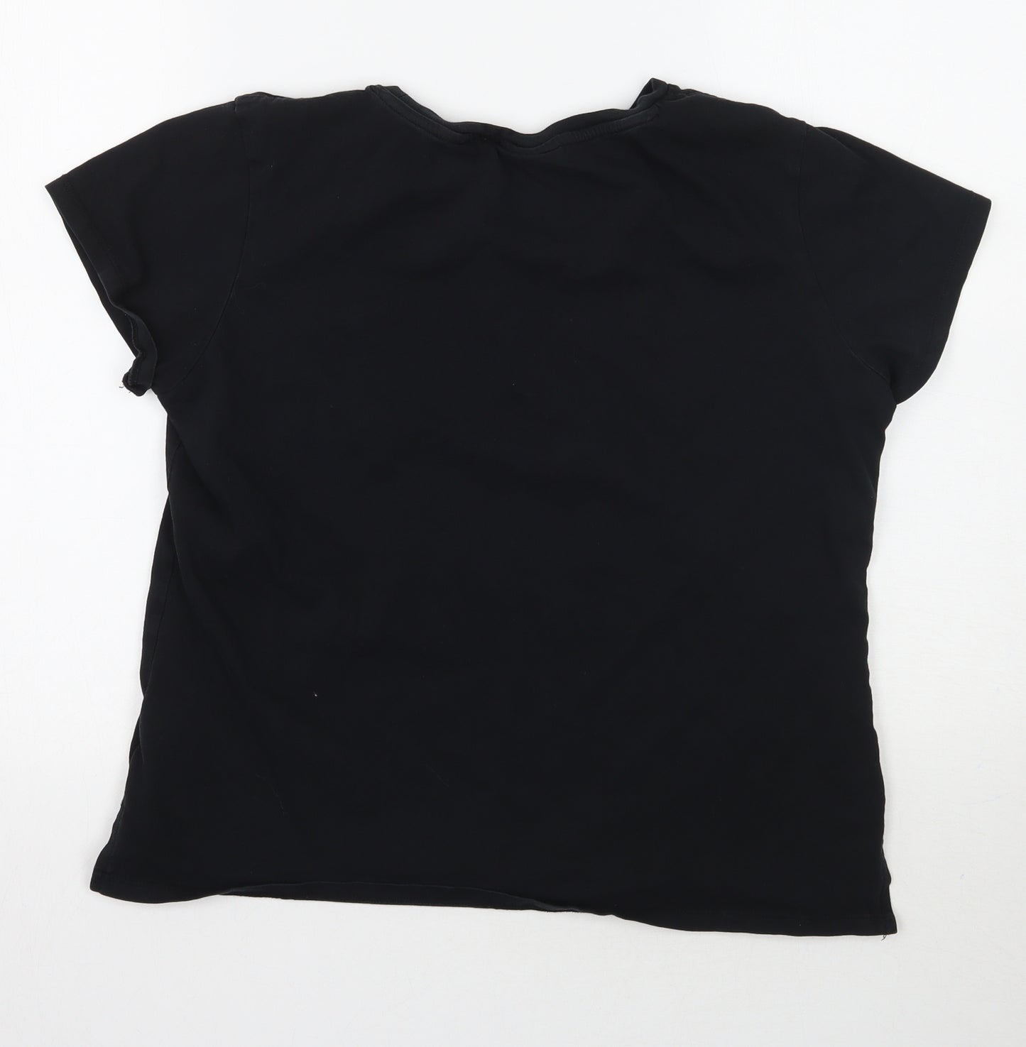 H&M Womens Black   Basic T-Shirt Size S  - Friends