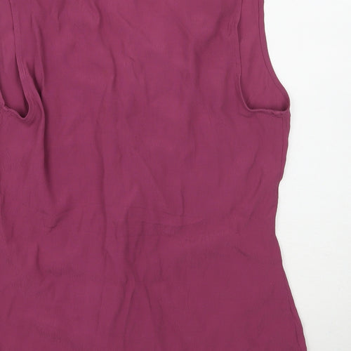NEXT Womens Purple   Basic Button-Up Size 12