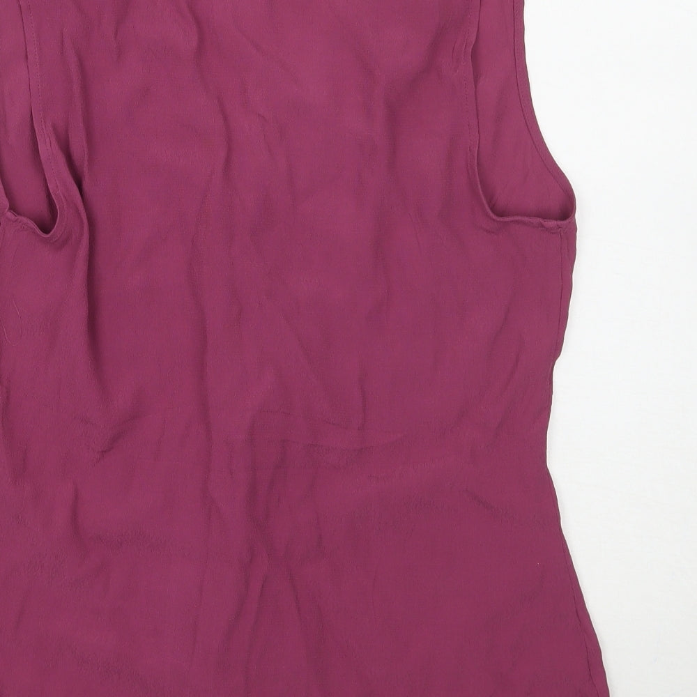 NEXT Womens Purple   Basic Button-Up Size 12