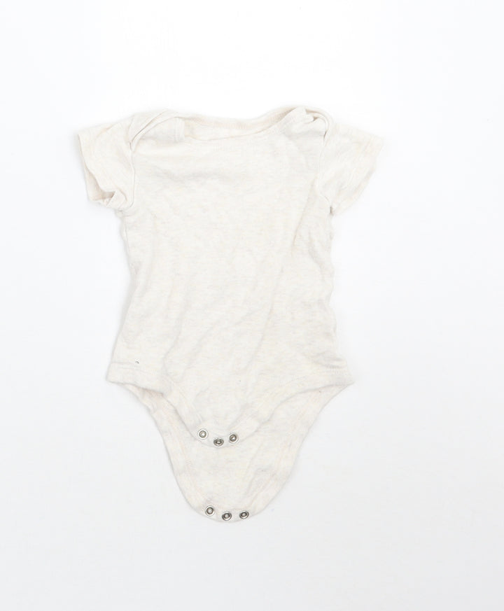 TU Baby Beige   Babygrow One-Piece Size 6-9 Months