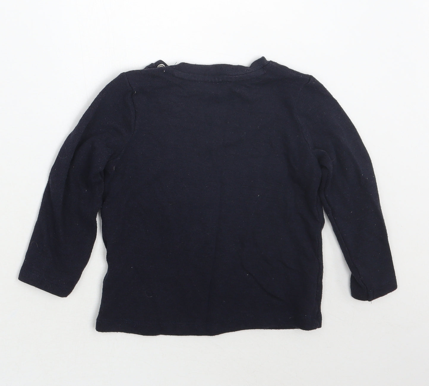 F&F Girls Blue   Pullover Jumper Size 9-12 Months