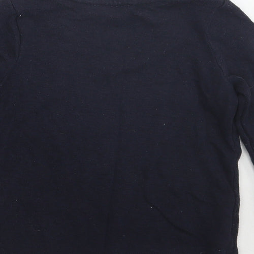 F&F Girls Blue   Pullover Jumper Size 9-12 Months